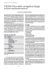 Wirz/Gehrcke: HOAI-Novelle angekndigt; Anklicken ffnet pdf-Datei (200 KB)