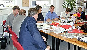 40 % einer 'Projektrunde' von Gutachtern / Planern