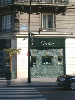 Cartier, place Saint-Germeine-des-Prés