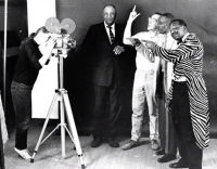 Rönnog Seaberg, Sunnyland Slim, Steve Seaberg, St. Louis Jimmy & J.B. Lenoir, 1964; photographer: Peter Amft