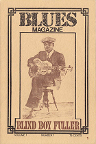  Blues Magazine Vol. 1, # 1
