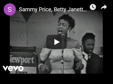 live footage of Lafayette Thomas accompanying Betty Janette (Betty Harris of NOLA) at the 1960 Newport Jazz Festival