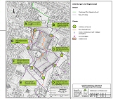 Nachnutzung Deponie Oldenburg-Osterburg', Karte 'Anbindungen und Wegekonzept' als vergrerte jpg-Datei