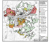 Fachbeitrag Umwelt/Grn zur Fortschreibung des Flchennutzungsplans Wolfsburg, Karte 1 '' als pdf-Dokument; bitte Anklicken ( MB)