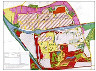 Gruenordnungskonzept 'DEURAG-NERAG', Hannover; Karte 'Grn-/Biotopstruktur des Planungsraums' als pdf-Dokument; bitte Anklicken (2 MB)