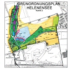 Grnordnungsplan Helenensee, Rinteln, Karte Schutzstatus / Gefaehrdungen Dankerser Waeldchen' als pdf-Dokument; bitte Anklicken (463 KB)
